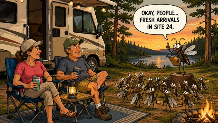 bug bites while camping