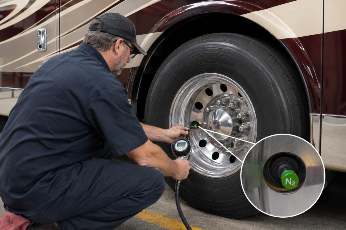RV mods: Nitrogen for your tires? Good or bad?
