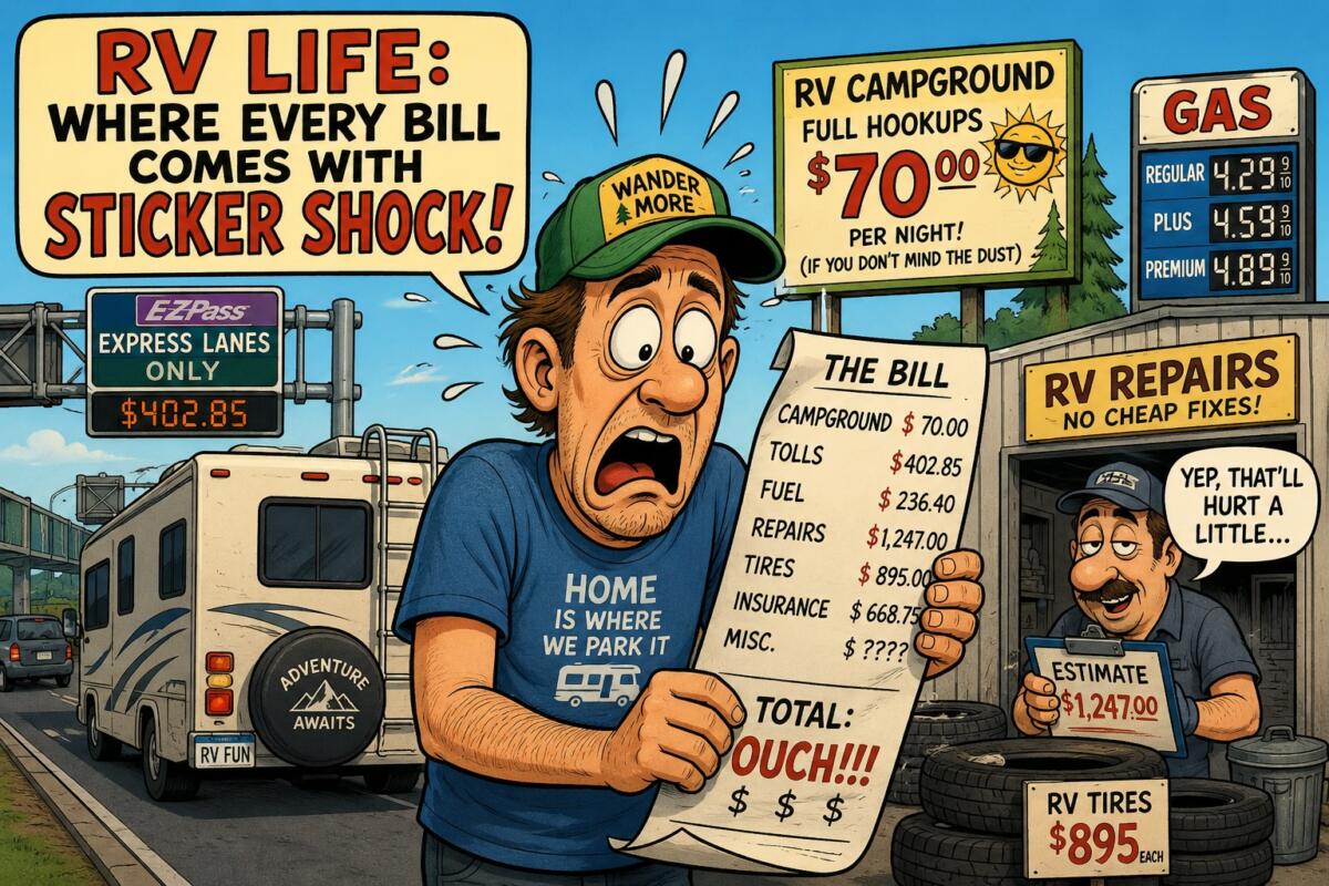 What’s the biggest ‘sticker shock’ in RVing today?