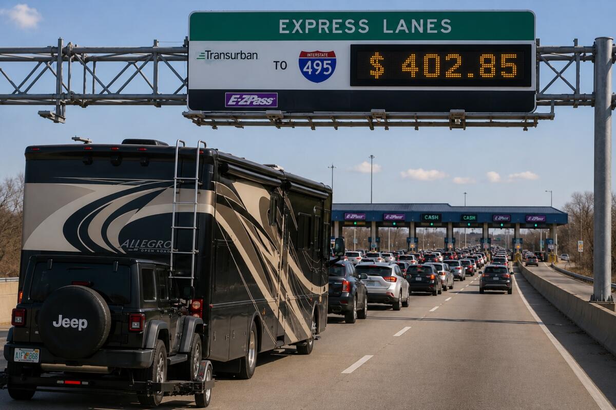 Ouch! Reader charged more than $400 on Virginia Express Lanes