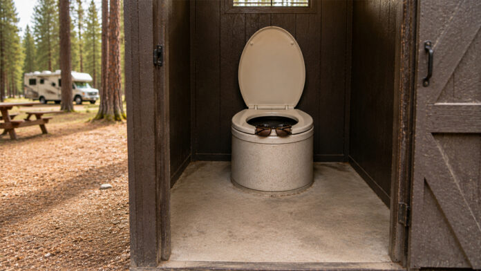 vault toilet safety