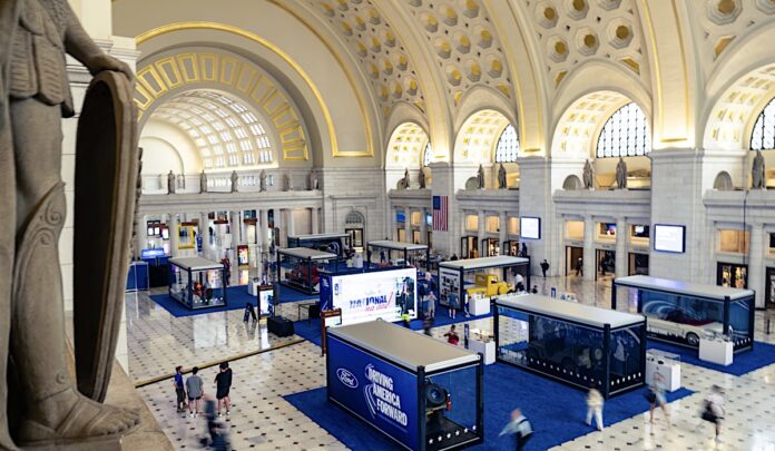 Ford exhibition in Washington DC's Union Station