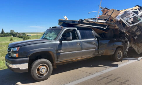 rear-ended while towing
