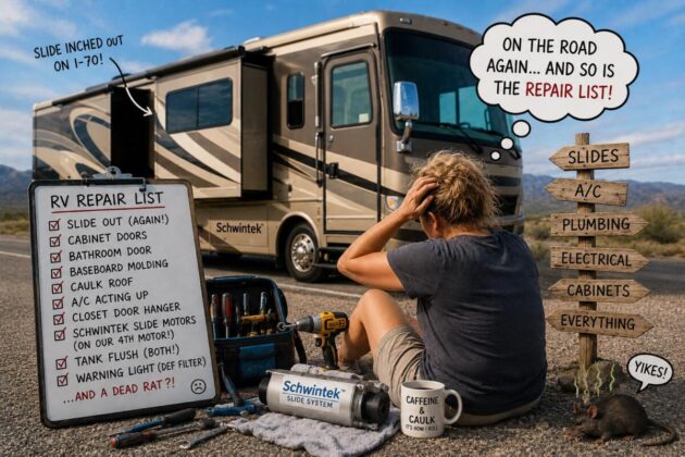Can an RV have a midlife crisis? This repair list says 