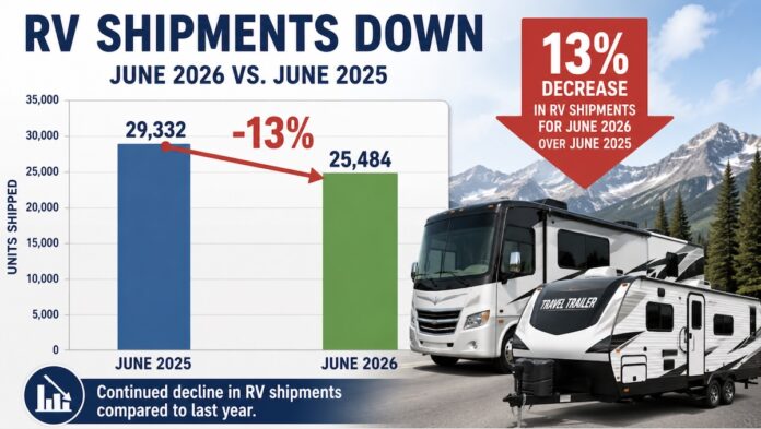 RV Shipments 2026 graph