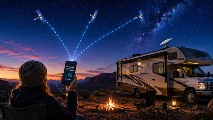 Starlink mobile service