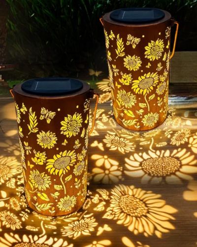 sunflower lantern