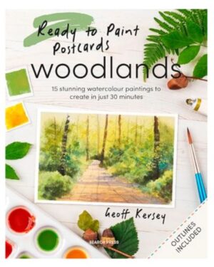 Woodlands Postcards book