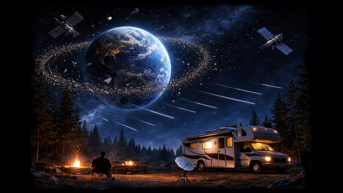 Starlink satellites are becoming a problem in space